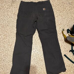 Carhartt Men's Dark Gray Rugged Flex Work Pants